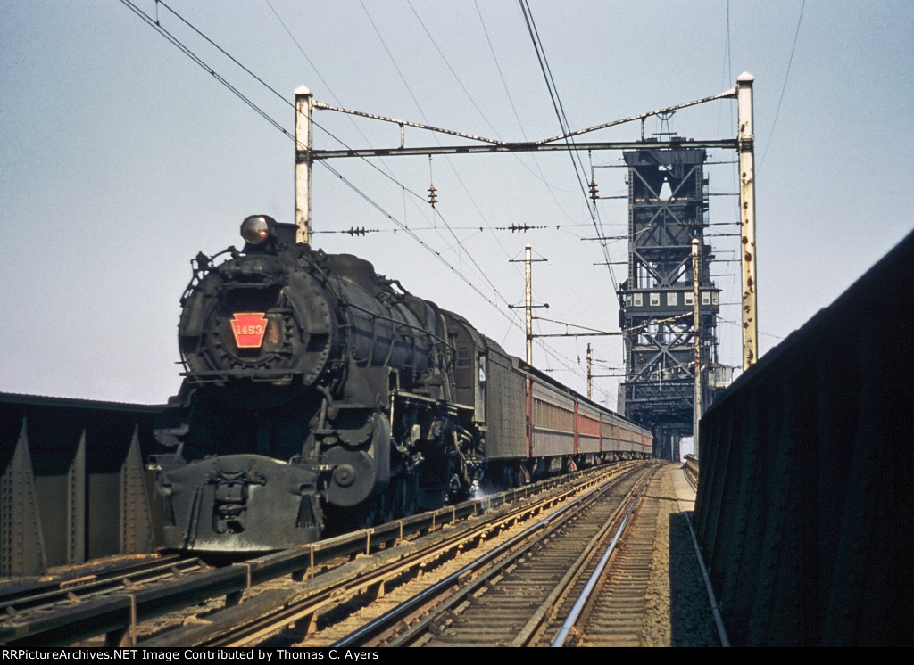 PRR 1453, K-4S, 1956